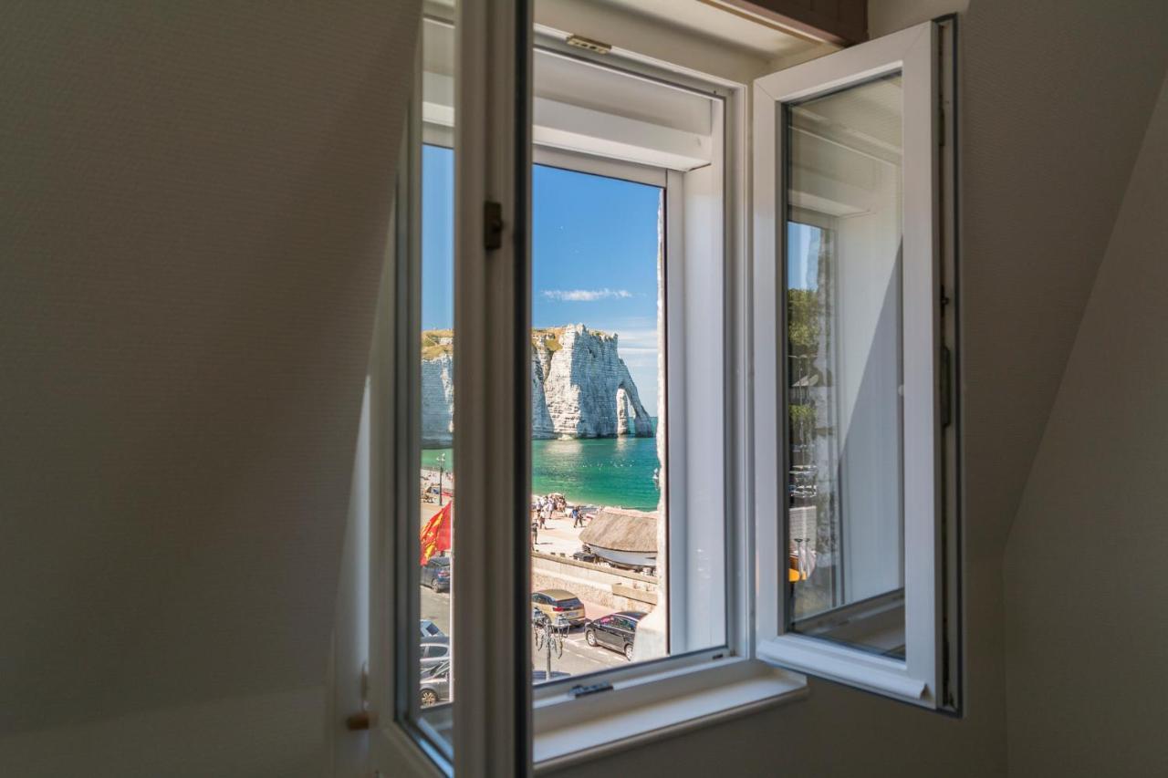 La Belle Vue Le Diamant Des Yeux Mer Et Golf Front Mer Etretat Exterior photo
